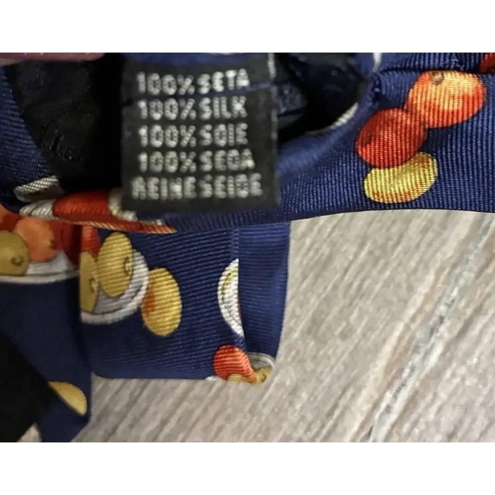 Philadelphia Museum of Art Silk Tie Vintage Post-Impressionist Fruit Still Life